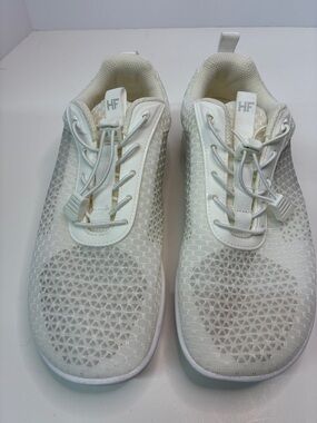 Hike Footwear Lightweight Breathable White Sneakers